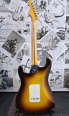 Fender Custom Shop LIMITED EDITION Fat 1950s Stratocaster Relic -Wide Fade Chocolate 2 Color Sunburst-_4