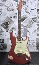 Fender Custom Shop MBS 1959 Stratocaster Relic Matching Headstock!! -Burgundy Mist Metallic- by Greg Fessler 2014USED!!_2