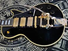 Gibson 【Bonus Sale】~Murphy Lab~ 1957 Les Paul Custom 3-Pickup With Bigsby Vibrato Ebony Light Aged_2