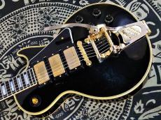 Gibson 【Bonus Sale】~Murphy Lab~ 1957 Les Paul Custom 3-Pickup With Bigsby Vibrato Ebony Light Aged_3