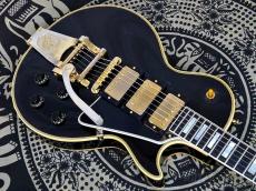 Gibson 【Bonus Sale】~Murphy Lab~ 1957 Les Paul Custom 3-Pickup With Bigsby Vibrato Ebony Light Aged_4