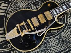 Gibson 【Bonus Sale】~Murphy Lab~ 1957 Les Paul Custom 3-Pickup With Bigsby Vibrato Ebony Light Aged_5