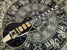 Gibson 【Bonus Sale】~Murphy Lab~ 1957 Les Paul Custom 3-Pickup With Bigsby Vibrato Ebony Light Aged_6