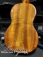 Leilani USA Made Soprano Ukulele 2004 AAAA Hawaiian Figured Koa /Abalone Rosetta & Purfling w/HC "Near-Mint"_4