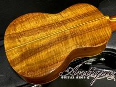 Leilani USA Made Soprano Ukulele 2004 AAAA Hawaiian Figured Koa /Abalone Rosetta & Purfling w/HC "Near-Mint"_6