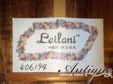 Leilani USA Made Soprano Ukulele 2004 AAAA Hawaiian Figured Koa /Abalone Rosetta & Purfling w/HC "Near-Mint"_11