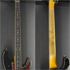 Fender Custom Shop MBS 1962 Precision Bass Heavy Relic/Closet Classic Hardware -Black over Candy Apple Red- _4