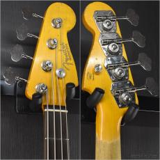 Fender Custom Shop MBS 1962 Precision Bass Heavy Relic/Closet Classic Hardware -Black over Candy Apple Red- _5