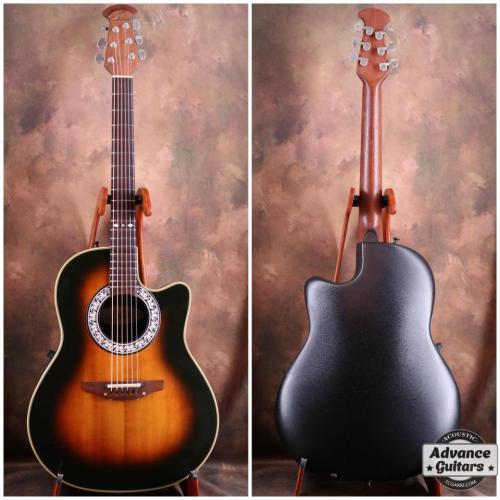 Ovation 1993年製 1860 Custom Balladeer【なぜ「薄いのに鳴る」のか? 航空技術の秘密。】