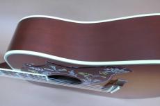 Gibson Hummingbird Vintage HSB / Thermally Aged Solid Spruce Top・Solid Mahogany Side and Back・Gibson Relic peg・Parallelogram Inlay・Rosewoodi fingerboard and Bridge・ Mahogany Neck・Casted Pick guard・Thin Finis_6