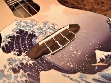 Luna Guitars Uke Great Wave Concert 【コンサート/マホガニー】【カッタウェイ】【グレートウェーブ】【送料込】_5