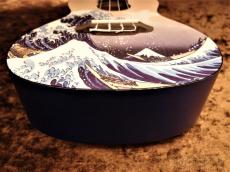 Luna Guitars Uke Great Wave Concert 【コンサート/マホガニー】【カッタウェイ】【グレートウェーブ】【送料込】_13
