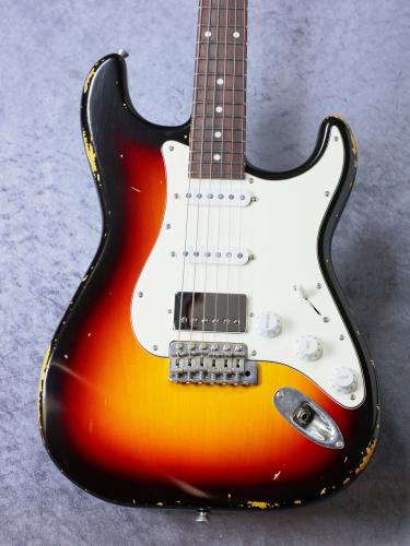 T's ST-22 Modern-Vintage ~ 3Tone Sunburst Aged ~ 033373 [約3.41㎏]