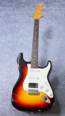 T's ST-22 Modern-Vintage ~ 3Tone Sunburst Aged ~ 033373 [約3.41㎏]_2