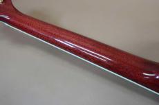 Morris TC-16 SPK / See-through pink・Englmann Spruce and Flame Sycamore Top・Solid African Mahogany Side and Back・Ebony Fingerboard and Bridge・Clear guard・With L.R.Baggs Element【With Original Hard Case】 2020年製_11