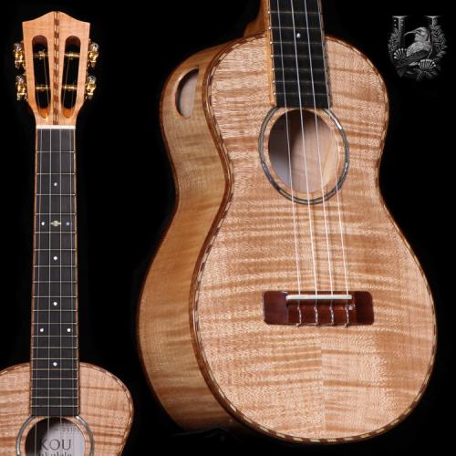 KOU ukulele Concert LN D model - Curly Maple -