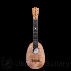 KOU ukulele Soprano Pineapple LN  - Curly Maple -_3