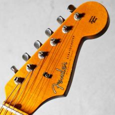 Fender Custom Shop 2024 Time Machine Series 1957 Stratocaster Heavy Relic Faded Aged 2-Color Sunburst_8
