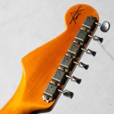 Fender Custom Shop 2024 Time Machine Series 1957 Stratocaster Heavy Relic Faded Aged 2-Color Sunburst_9