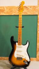 Fender Custom Shop 2024 Time Machine Series 1957 Stratocaster Heavy Relic Faded Aged 2-Color Sunburst_11