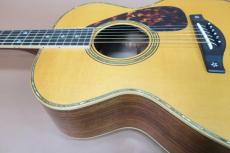 YAMAHA LJ-36KM HANA / 南こうせつ Signature Model・Medium Jumbo Body・Engelmann Spruce Top (A.E.R)・ Indian Rosewood Side and Back・Ebony Fingerboard and Bridge・桜 Inlay “ ざくろの花 “ Painting【With Original Case】2009年製　_13