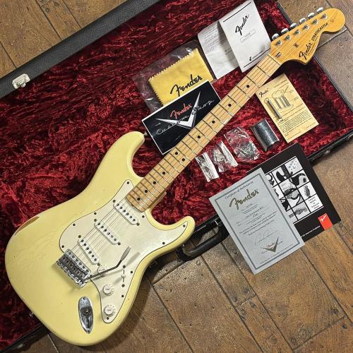 Fender Custom Shop MBS 1970 Stratocaster Relic Olympic White by Jason Davis 2003