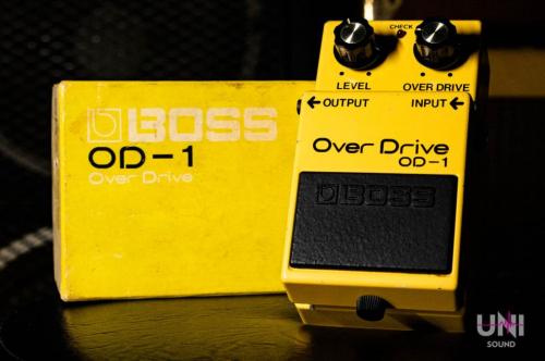 BOSS OD-1 OverDrive #112900 1981 JRC 4558D 1358