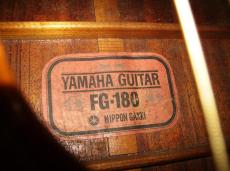 YAMAHA FG-180 '68 奇跡の低い弦高_15