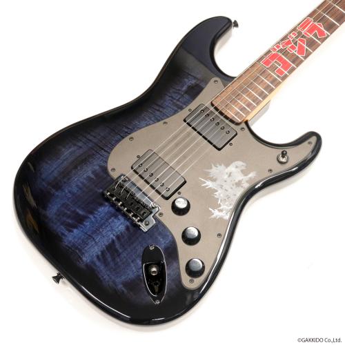Fender Made in Japan Godzilla Stratocaster, Rosewood Fingerboard, Godzilla Blue