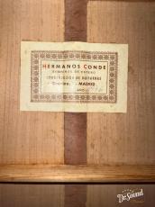 Conde Hermanos [コンデ・エルマノス] グラヴィーナ工房　フラメンコ白　1976年製_8