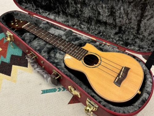 夢弦堂 Soprano Longneck No.107【2010年代】【アディロンダック×ハカランダ】