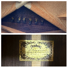 Headway HD-115 / Solid Spruce Top・Solid Rosewood Side and Back・Waffle Back Peg・Mahogany Neck・Ebony Fingerboard and Bridge・Diamond Inlay・Herringbone Binding・本鼈甲 Pick guard【With Original Hard Case】1981年製_16