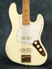 Fender 1982 Gold Jazz Bass Refinish Olympipc White