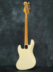 Fender 1982 Gold Jazz Bass Refinish Olympipc White_10
