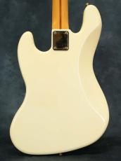 Fender 1982 Gold Jazz Bass Refinish Olympipc White_14