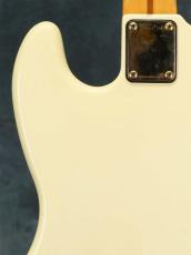 Fender 1982 Gold Jazz Bass Refinish Olympipc White_15