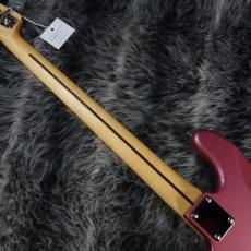 Fender Made In Japan Hybrid II Precision Bass Burgundy Mist Metallic with Matching Head_6
