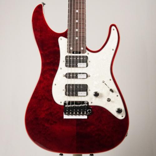 SCHECTER 【良杢!!】SCHECTER SD-2-24-AL-VTR/R -See-thru Red-《NEW》