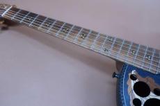 Ovation Super Adamas 1587-5 (Black) 1995年製【通常価格￥480,000 → 期間限定セール特価11/30迄】金ラメの美しい芸術的フォルム。希少な90年代中期のエレアコの最高峰モデル_9