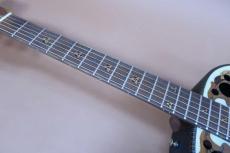 Ovation Super Adamas 1687-7(Beige). 1984年製【通常価格￥980,000 → 期間限定セール特価11/30迄】ウッド・ノブ / ステレオ・アウトの初期スペック最高峰エレアコ・モデル。オリジナル・ブラウンケース付。_9