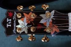Terry's Terry Premium Terry PTJ-100 MS 45th Anniversary “ Momiji ”/ Abalone Momiji  Inlay・Spruce Top・Indian Rosewood Side and Back・Ebony Finger Board・Tortoise Pick guard 【With Original Case】 2019年製_7