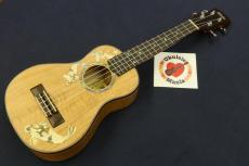 Alulu  閉店SALE! Carp (鯉)Inlay Solid Curly Maple Concert Ukulele #5519_5