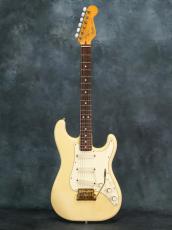 Fender 1983 Gold Elite Stratocaster Olympic White_2