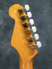 Fender 1983 Gold Elite Stratocaster Olympic White_11