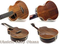 L.Luthier [Le Maho Tenor w/EQ] テナー カッタウェイ マホガニー単板 サイドホール/PU付_3