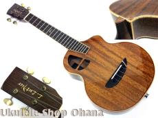 L.Luthier [Le light Maho Concert w/EQ] コンサート カッタウェイ マホガニー単板 サイドホール/PU付