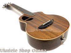 L.Luthier [Le light Maho Concert w/EQ] コンサート カッタウェイ マホガニー単板 サイドホール/PU付_8