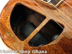 L.Luthier [Le light Maho Concert w/EQ] コンサート カッタウェイ マホガニー単板 サイドホール/PU付_10