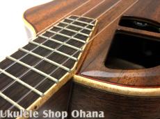 L.Luthier [Le light Maho Concert w/EQ] コンサート カッタウェイ マホガニー単板 サイドホール/PU付_14