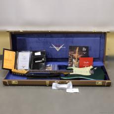Fender Custom Shop S23 Limited 1963 Stratocaster Journeyman Relic w/CC Hardware [Aged Sherwood Green Metallic]_10